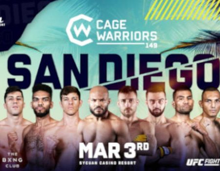 Cage Warriors Inks Four-Event Deal with Sycuan Casino Resort