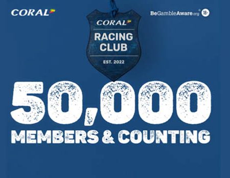 Coral Racing Club Surpasses 50,000 Members