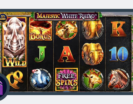 Spinomenal Offers 40 Free Spins in Majestic White Rhino