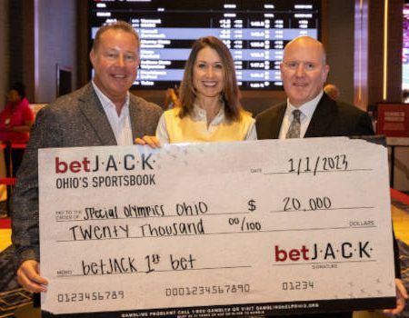 betJACK Donates $20,000 to Special Olympics Ohio to Celebrate Launch